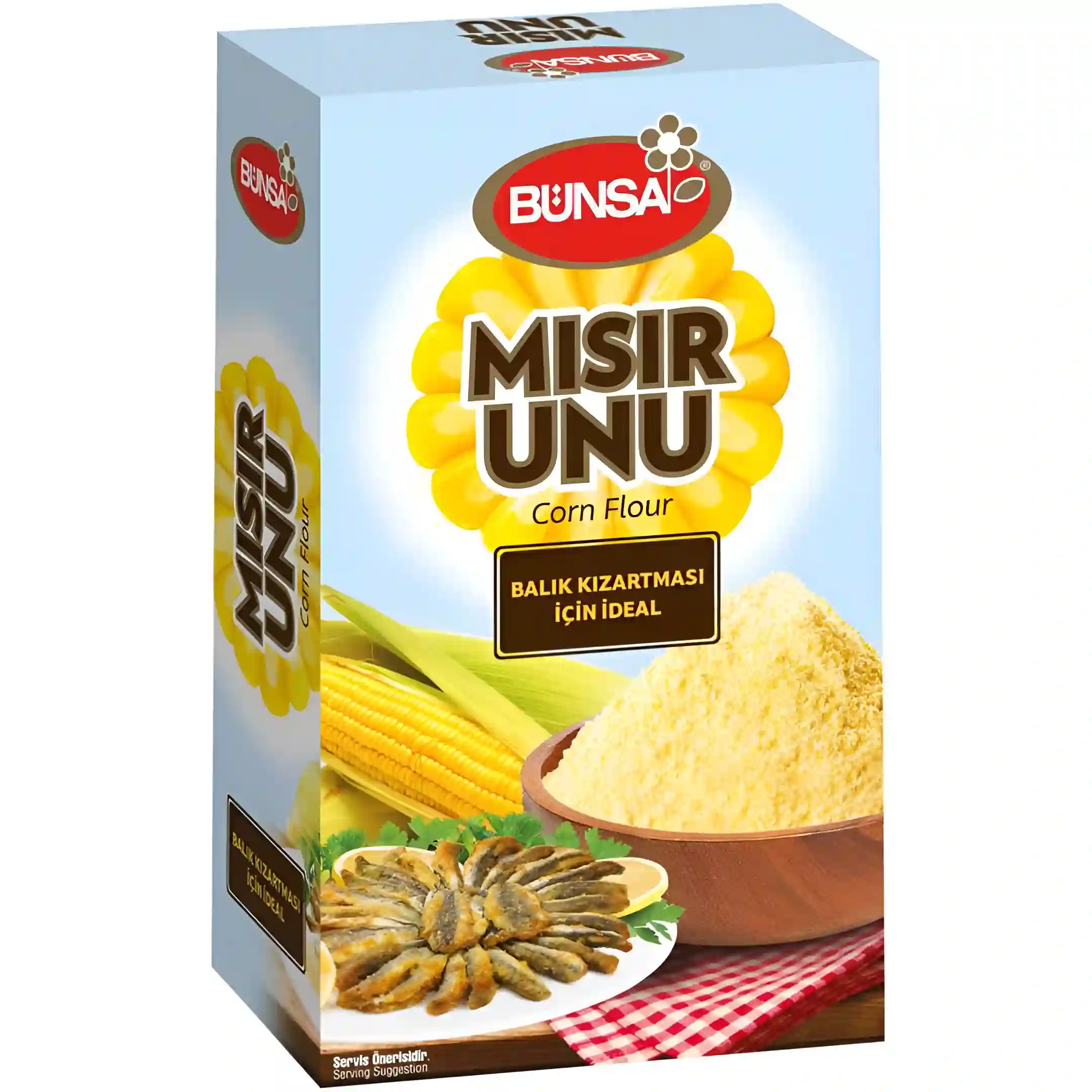 آرد ذرت بوداده بن سا Bünsa Misir Unu وزن 400 گرم