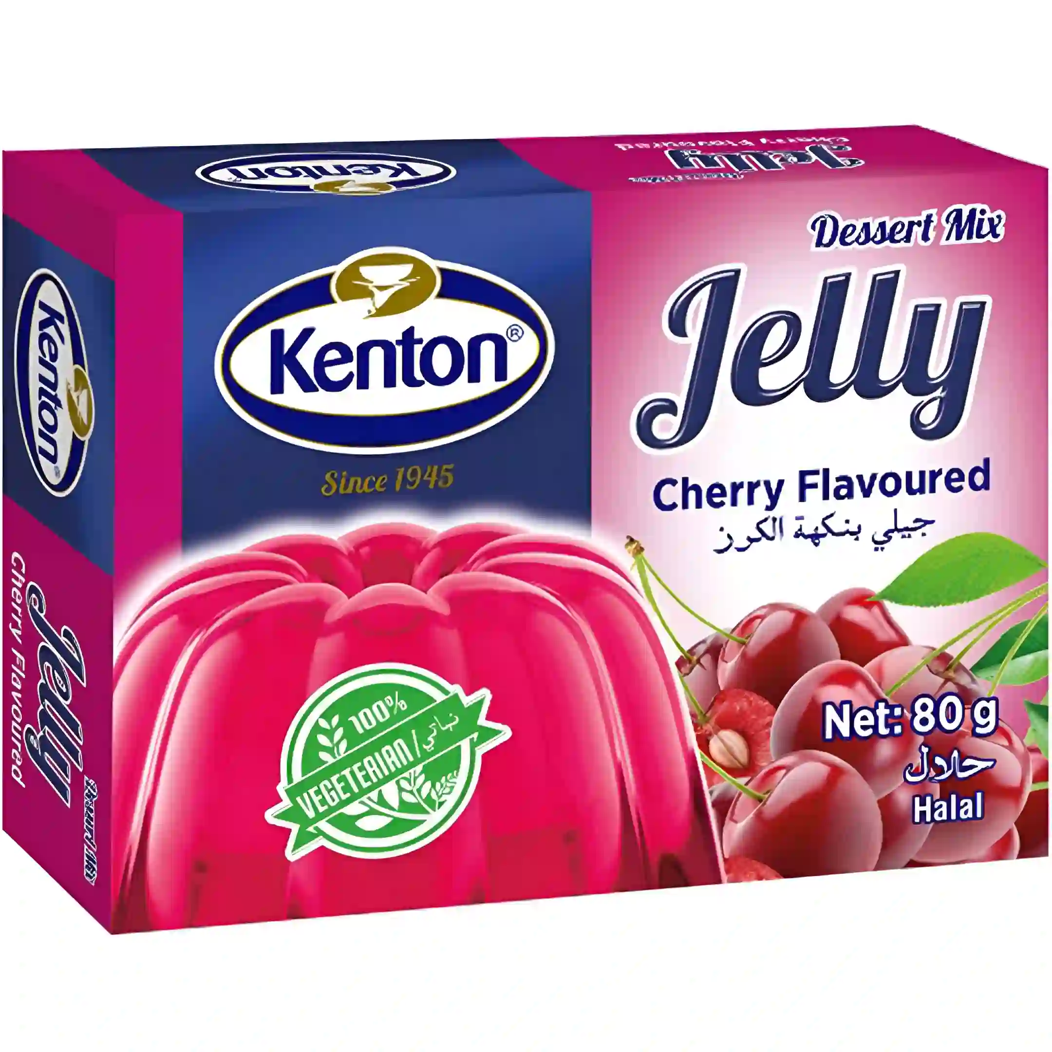 پودر ژله گیاهی کنتون با طعم گیلاس Kenton...