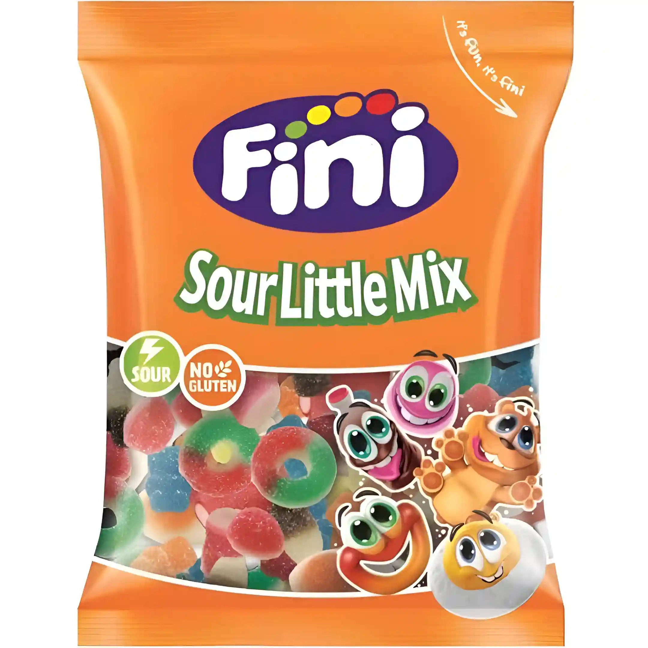 پاستیل میکس شکری فینی بدون گلوتن Fini Sour...