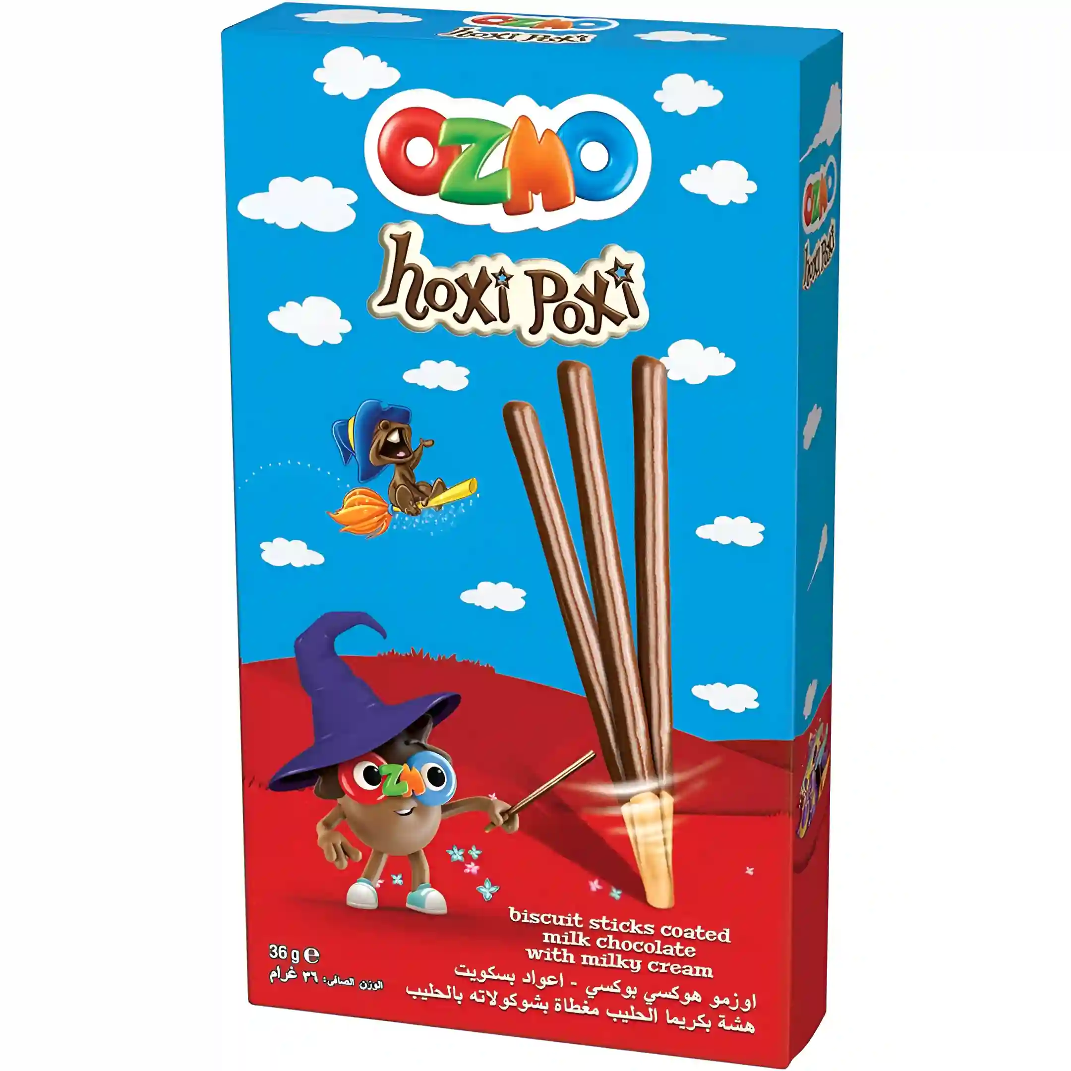 چوب شکلاتی اوزمو با طعم شکلاتی Ozmo Hoxi...