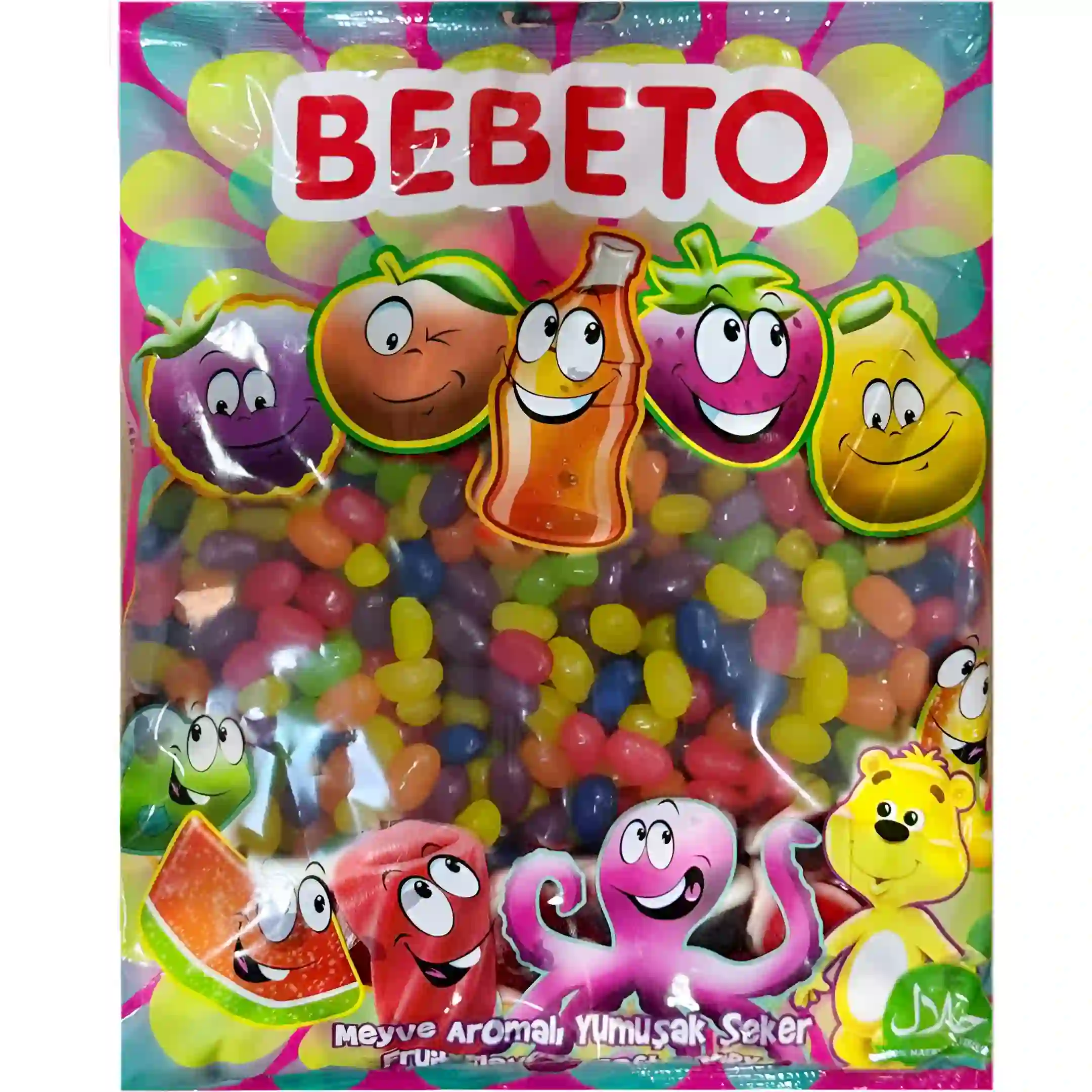 پاستیل ببتو کول بینز Bebeto Cool Beans وزن 750...