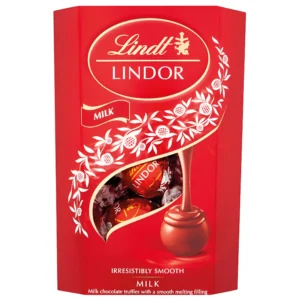 شکلات پذیرایی لیندور لینت با کرم شیری Lindt Lindor Milk وزن 200 گرم