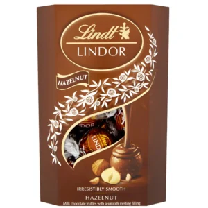 شکلات پذیرایی لیندور لینت با کرم فندقی Lindt Lindor Hazelnut وزن 200 گرم