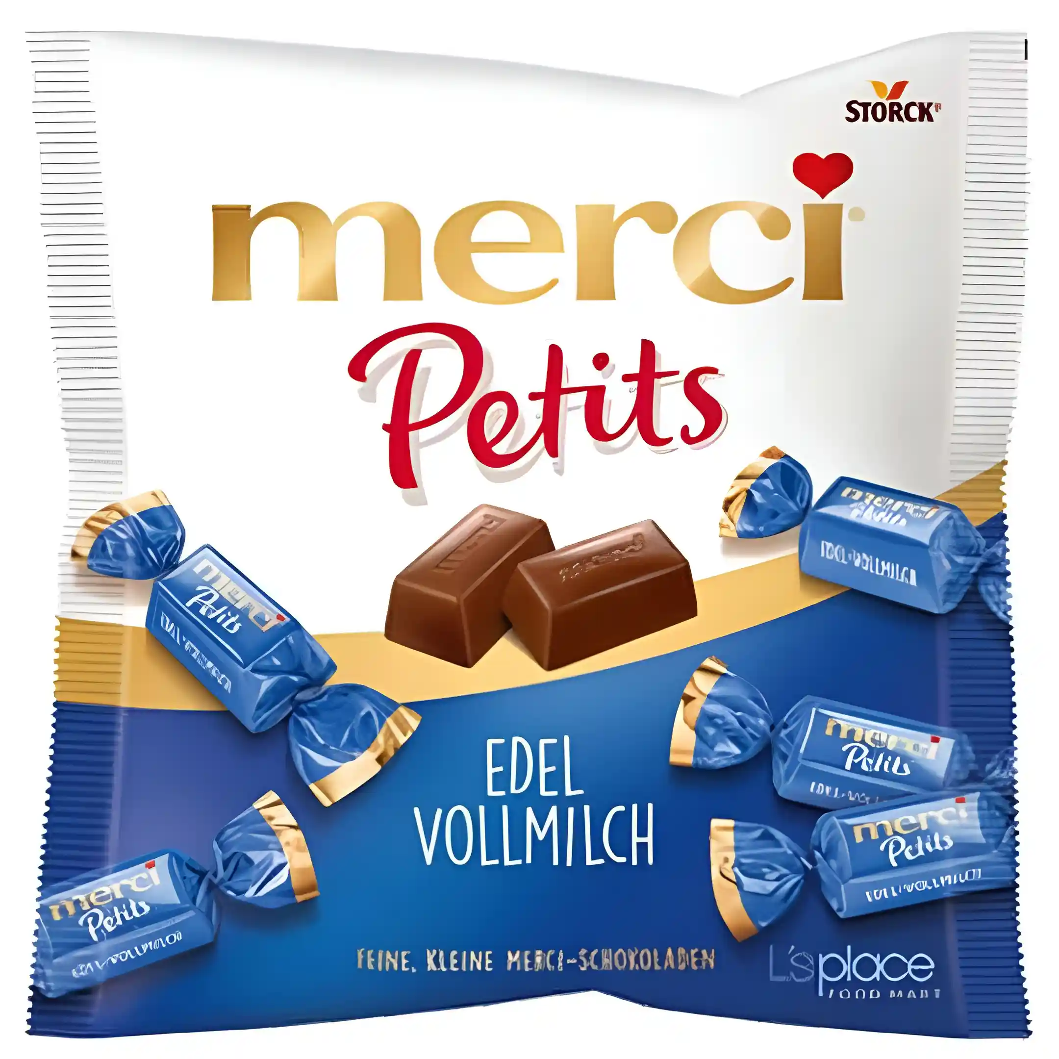 شکلات مرسی پتیتس با کرم شکلات شیری Merci...