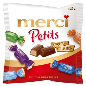 شکلات مرسی پتیتس میکس شکلات MERCI Petits Chocolate Collection وزن 125 گرم