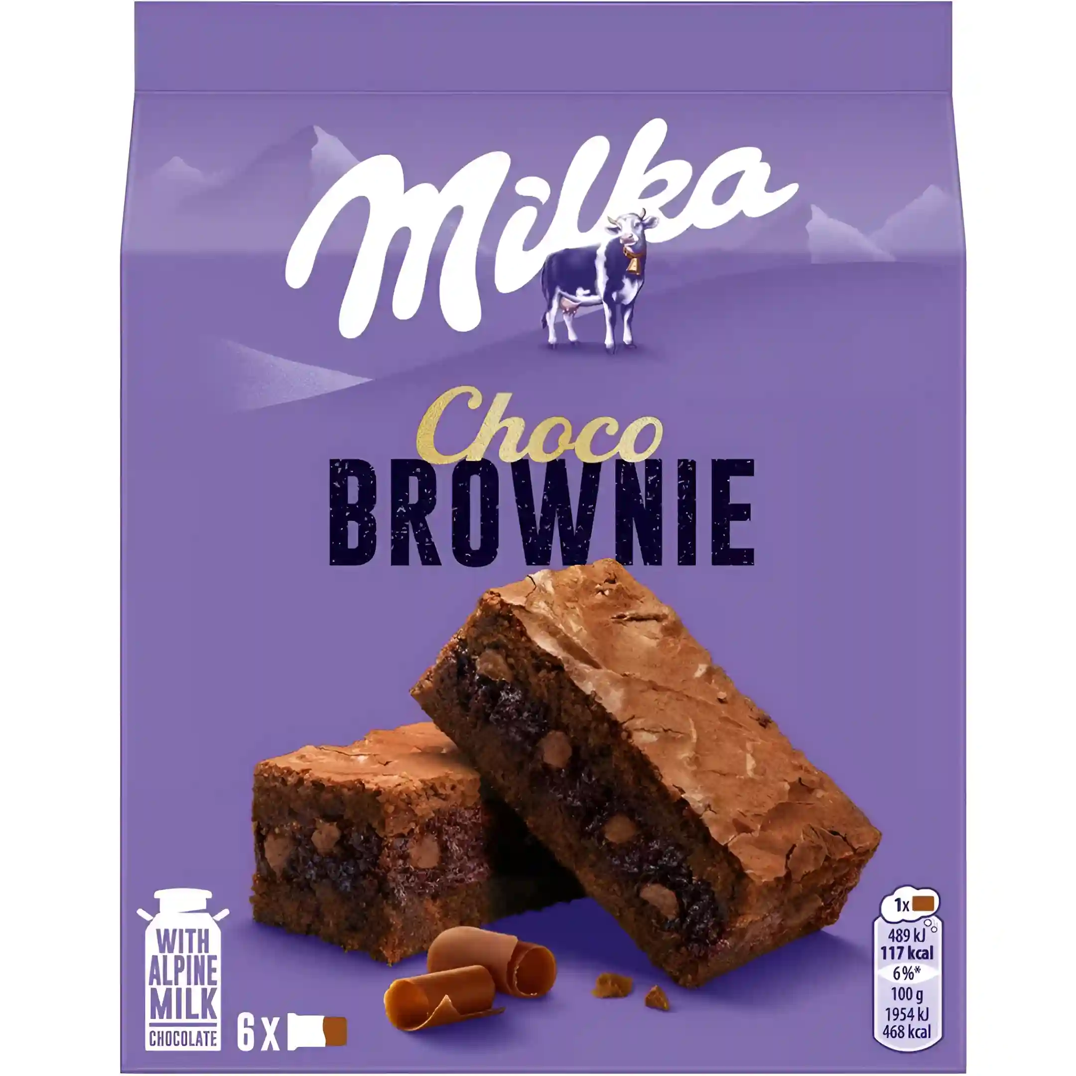 کیک براونی شکلاتی میلکا Milka Brownie بسته ی...