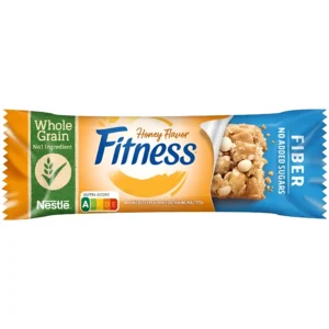غلات بار نستله فیتنس با طعم کرم بدون شکر Nestle Fitness Honey Flavour وزن 23.5 گرم