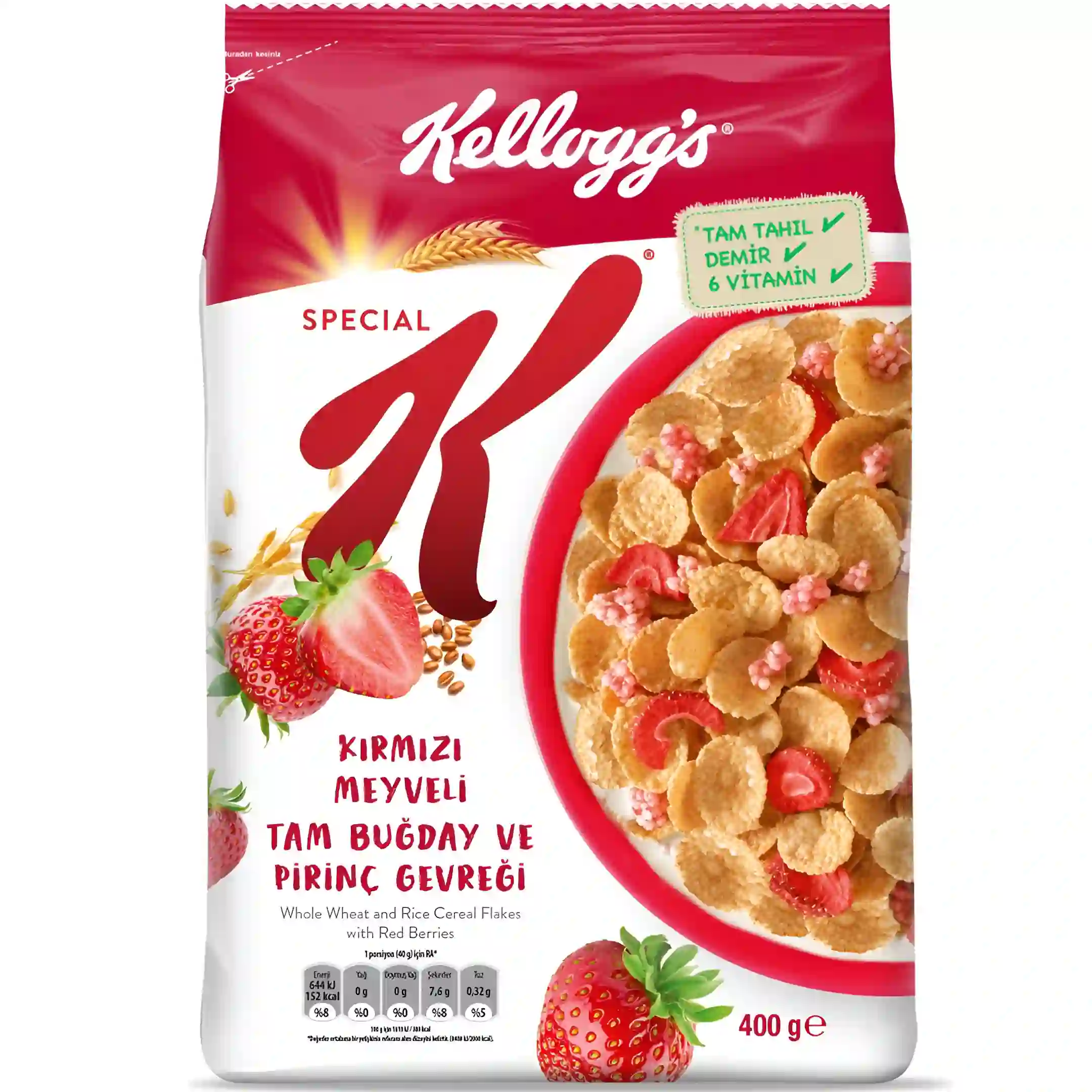 کورن فلکس توت فرنگی اسپشیال کلاگز Kelloggs Special...