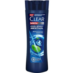 شامپو مردانه کلیر ضد شوره با عصاره نعناع مدل کول اسپورت Clear Men Cool Sport Menthol حجم 350 میل