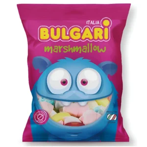 مارشمالو بولگاری مدل بستنی قیفی Bulgari Marshmallow وزن 125 گرم