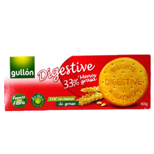 بیسکوئیت رژیمی کم چرب دایجستیو گولون Gullon Digestive وزن 400 گرم
