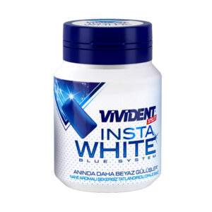 آدامس بدون شکر با طعم نعنا ویویدنت Vivident Insta White وزن 63 گرم