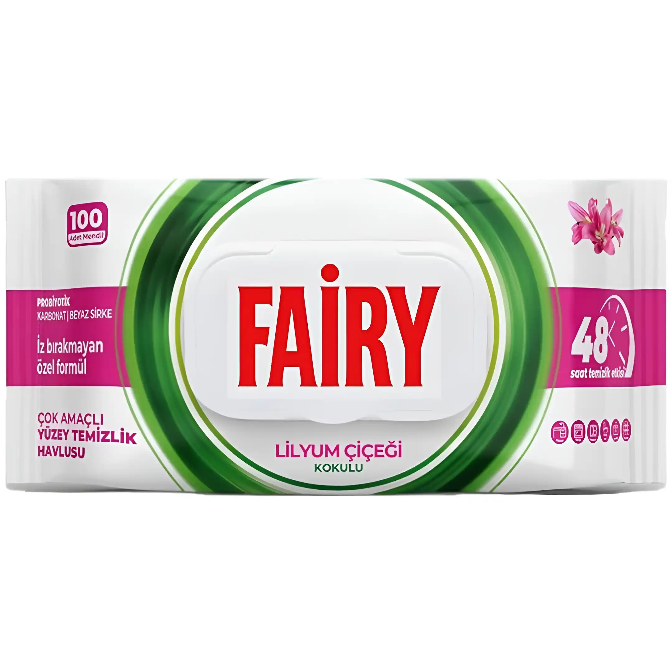 دستمال سطوح چند منظوره فیری با رایحه گل...