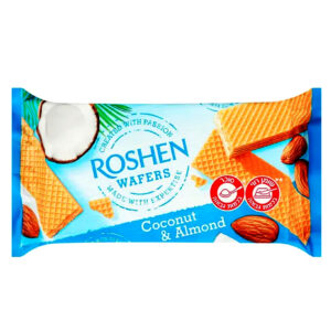 ویفر بادام و نارگیلی روشن Roshen Wafers Coconut and Almond وزن 216 گرم