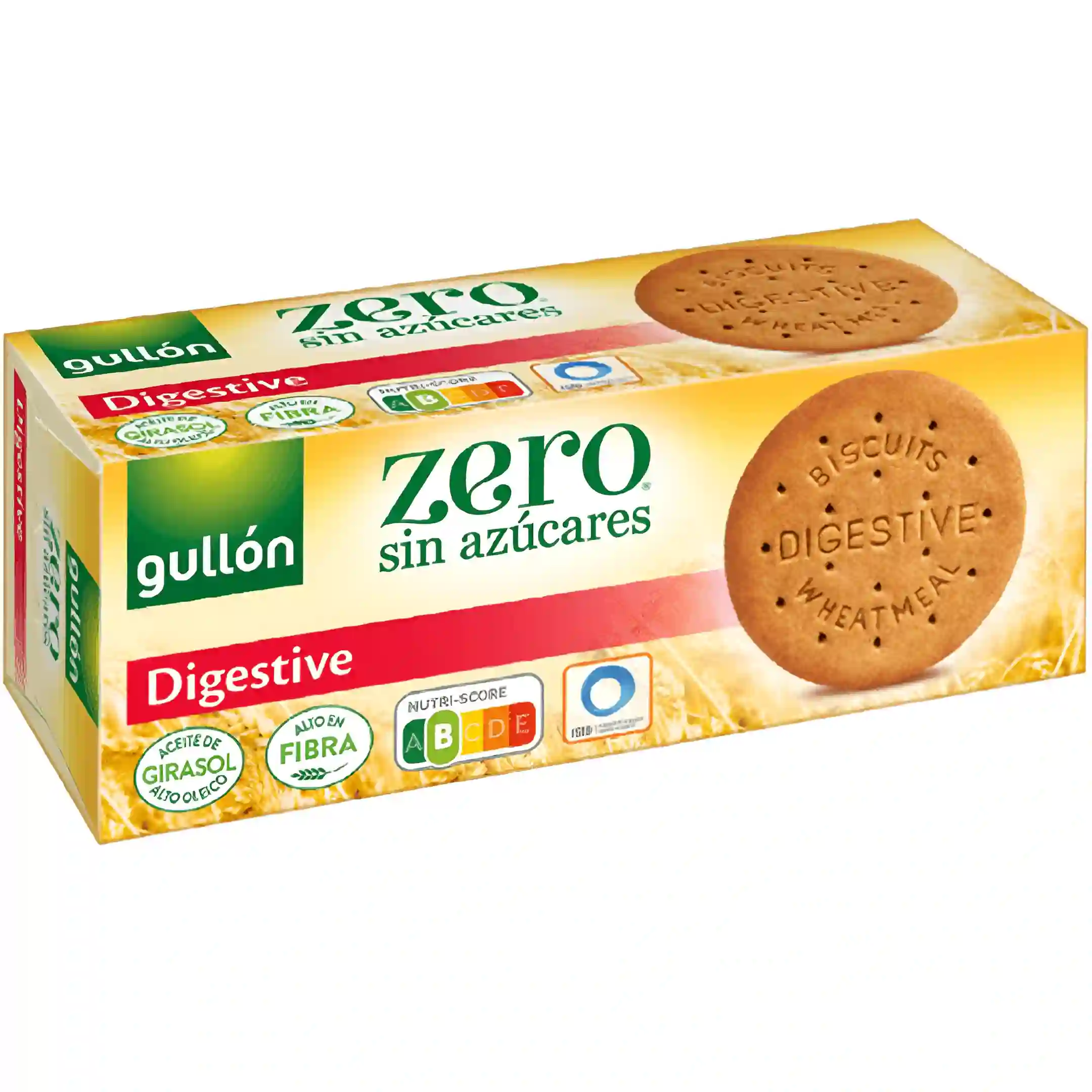 بیسکویت دایجستیو بدون قند رژیمی گولون Gullon Digestive...