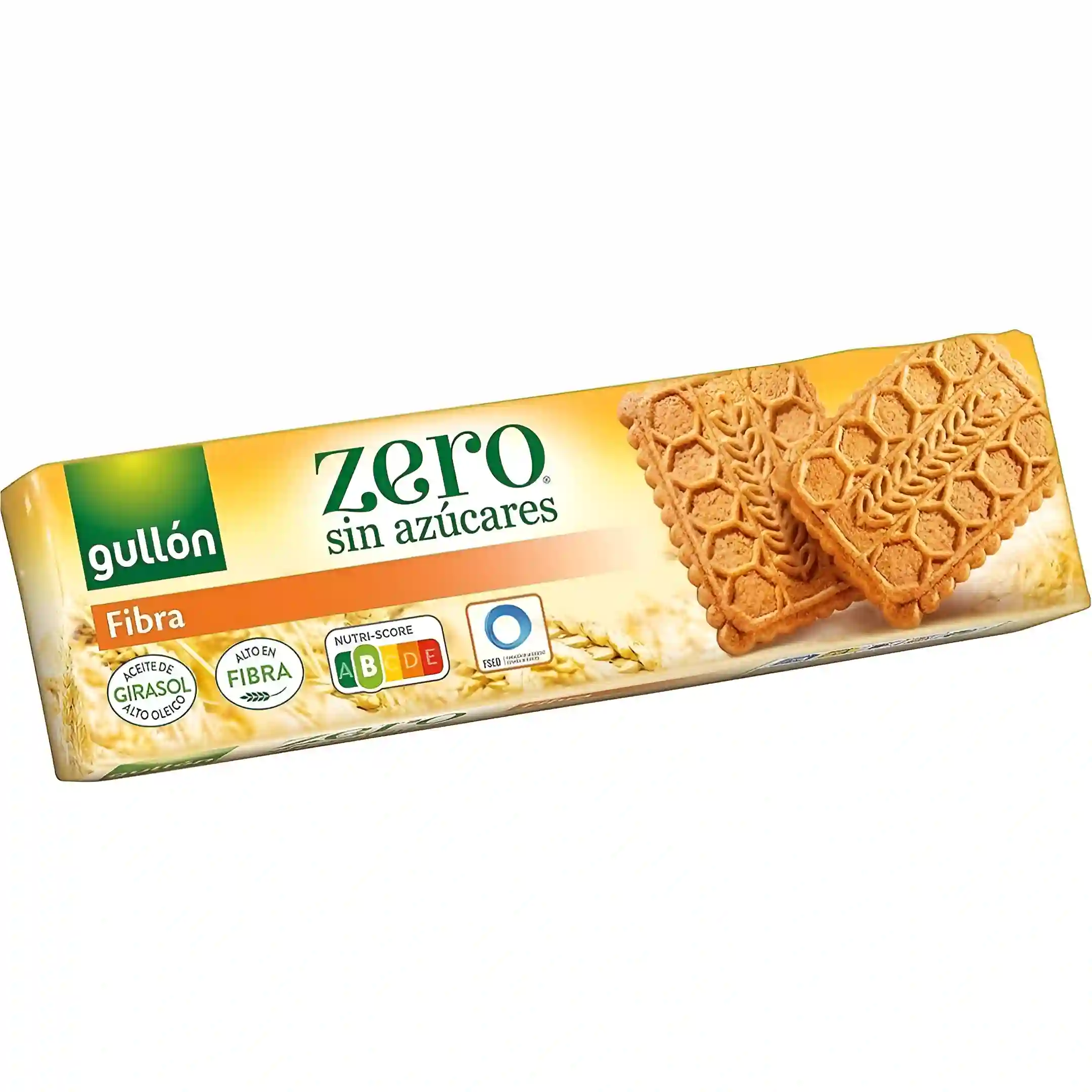 بیسکویت بدون قند حاوی فیبر گولون Gullon Zero...