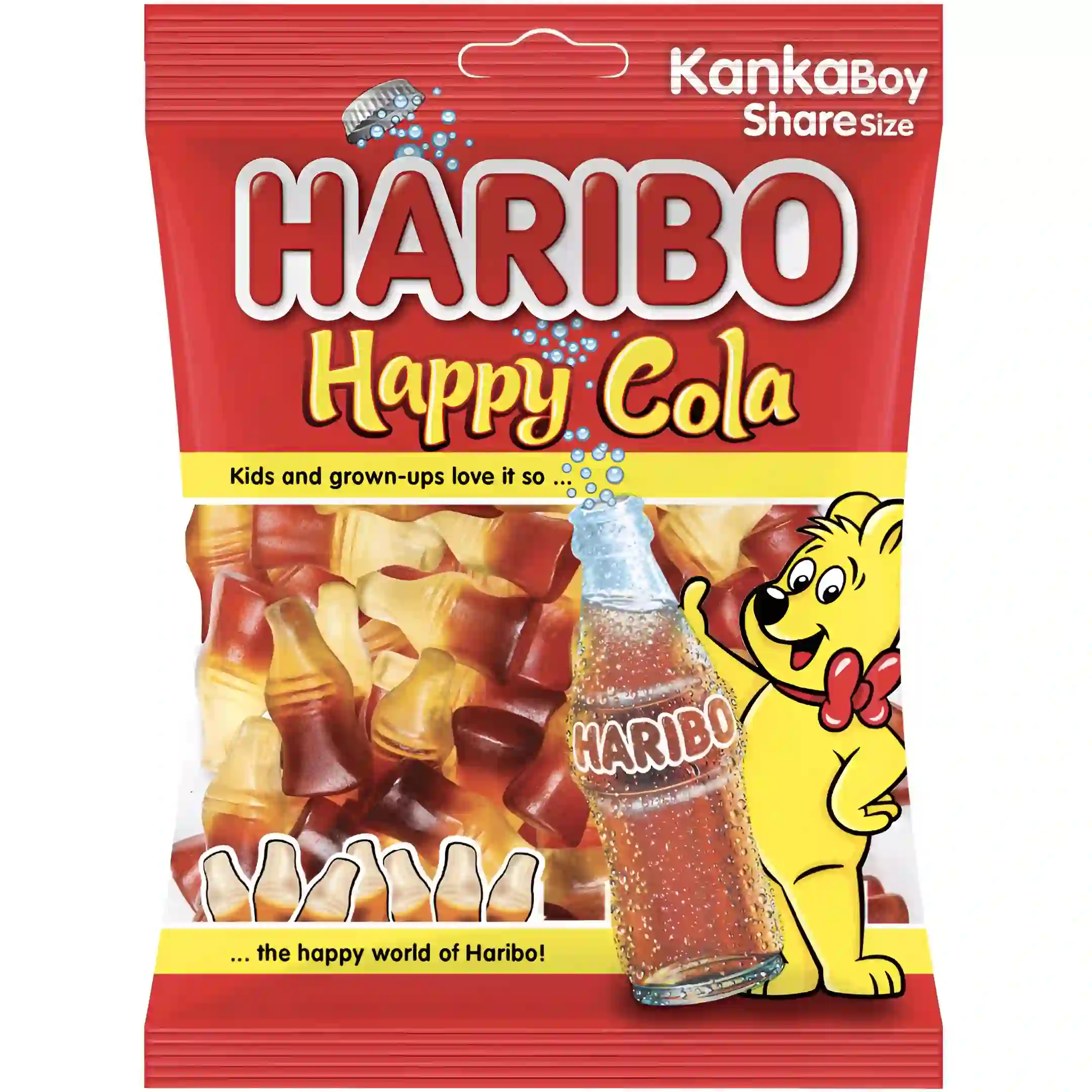 پاستیل نوشابه هاریبو Haribo Happy Cola وزن ۸۰...