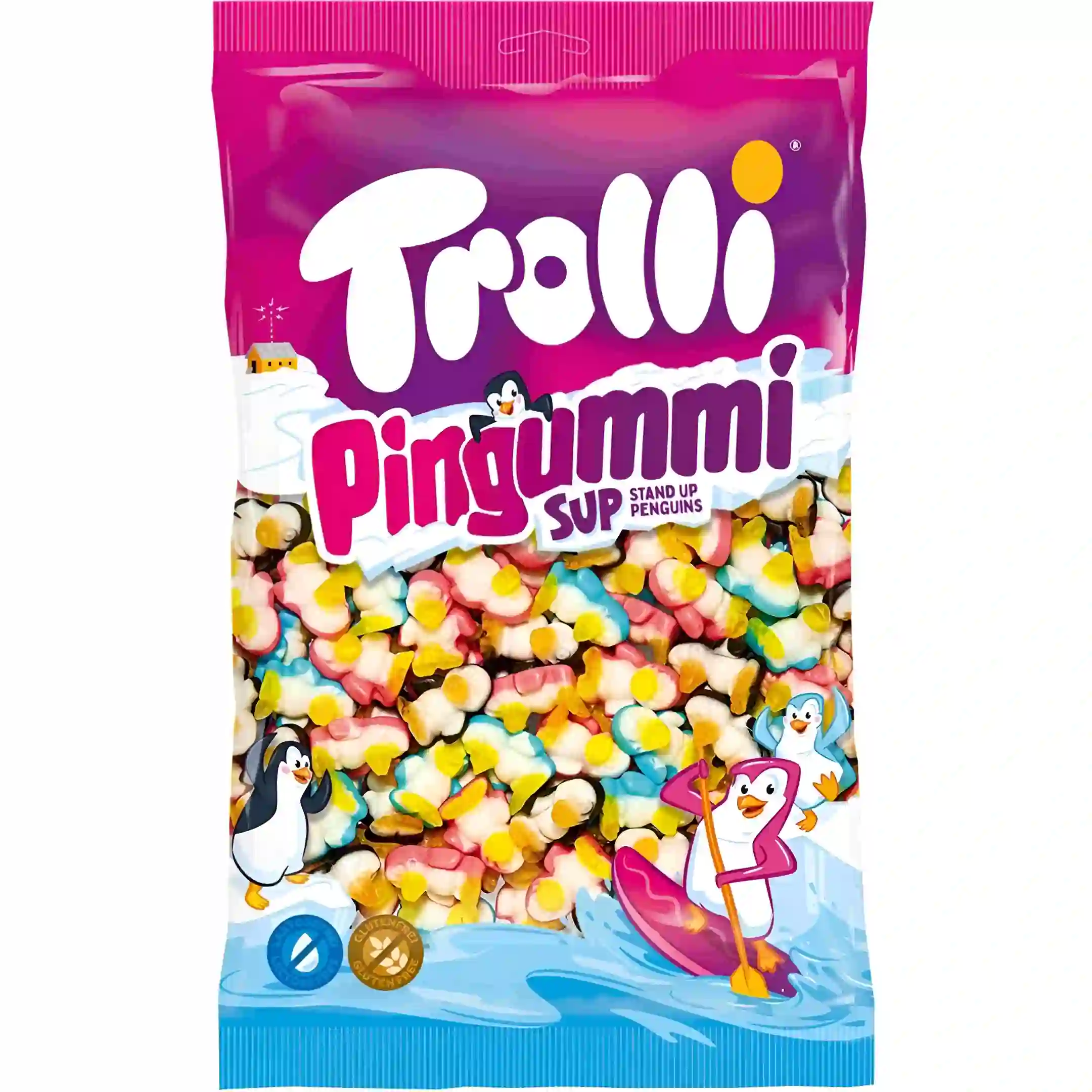 پاستیل ترولی با طرح پنگوئن Trolli Pingummi وزن...