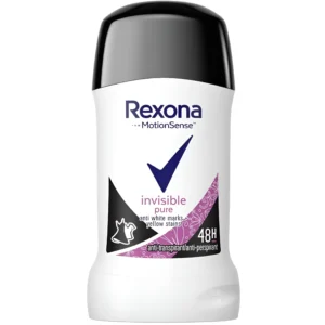 استیک صابونی ضدتعریق رکسونا Rexona Invisible Pure حجم 40 میل