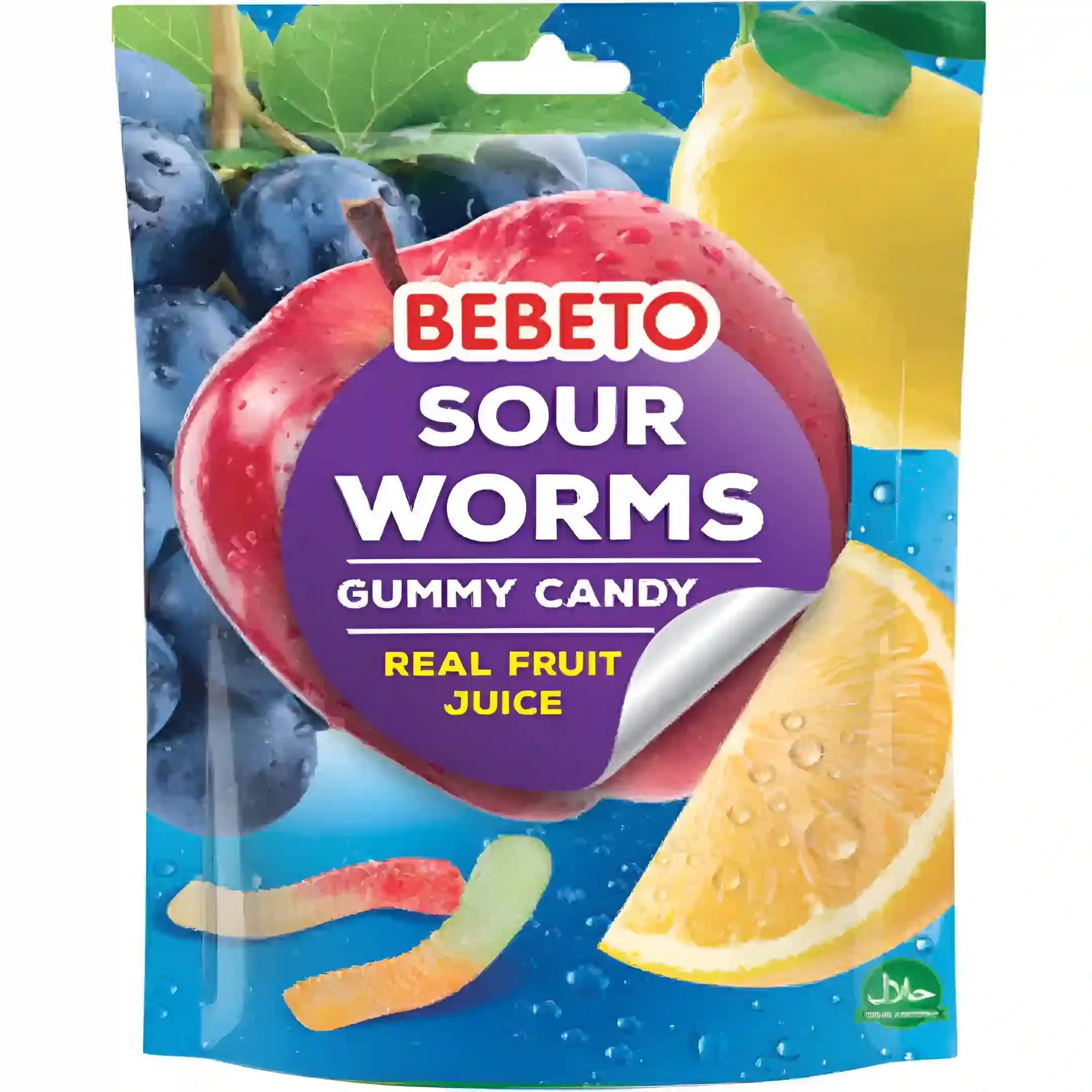 پاستیل کرم شکری ببتو با طعم طبیعی میوه...