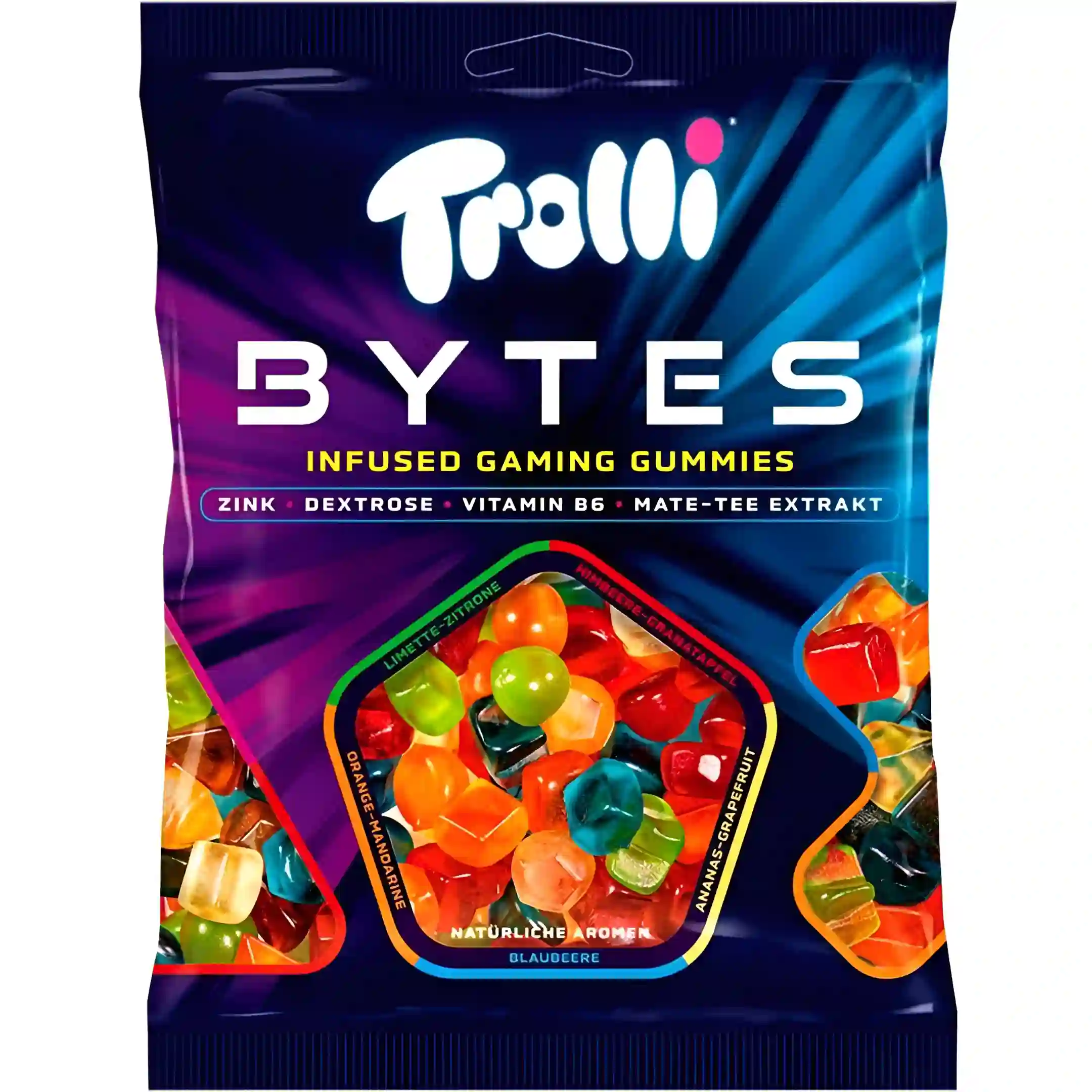 پاستیل هندسی ترولی بایتس Trolli Bytes وزن 150...