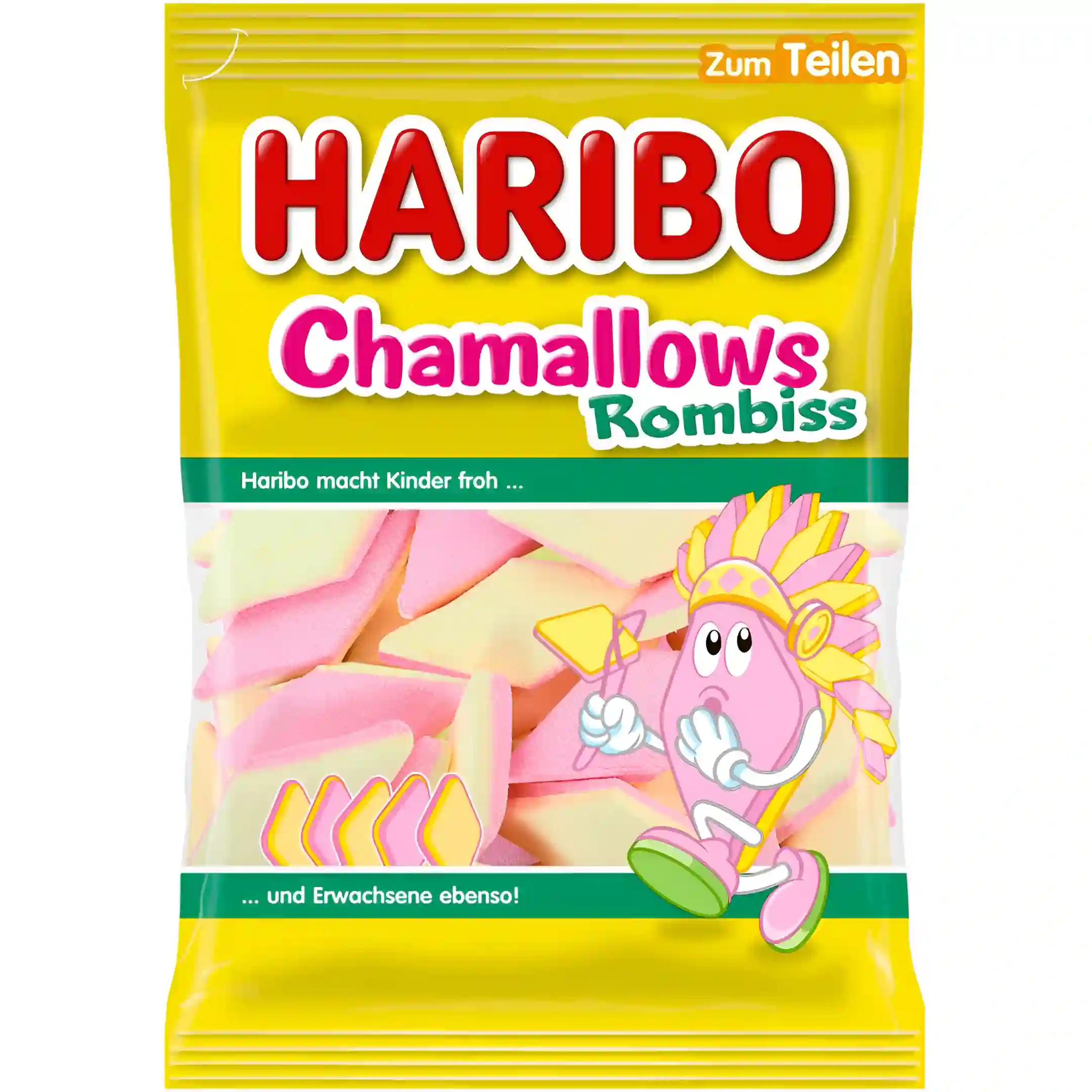 مارشمالو با طعم وانیل و توت فرنگی هاریبو...