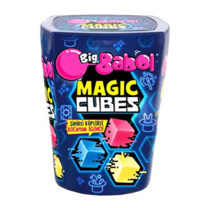 آدامس بشکه ای بادکنکی بیگ بابل Big Babol MAGIC CUBES وزن 25.2 گرم