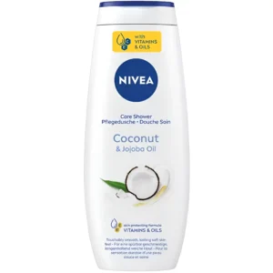 شامپو بدن نیوآ حاوی روغن جوجوبا و نارگیل Nivea Coconut & Jojoba Oil حجم 750 میل