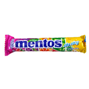 آبنبات خوشبو کننده دهان با طعم میوه ای منتوس Mentos وزن 29 گرم