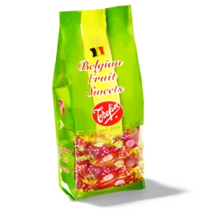 آبنبات میوه ای بلژیکی ترفین مدل کریستالی Terfin Belgian Fruit Crystal وزن 1000 گرم