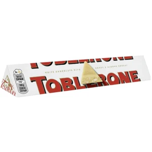 شکلات سفید تابلرون با مغز عسل و نوقای بادام Toblerone وزن 100 گرم