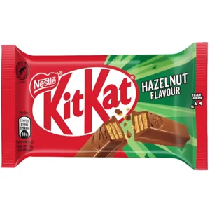 شکلات چهار انگشتی نستله کیت کت با مغز فندقی Nestle KitKat Hazelnat Flavour وزن ۴۱.۵ گرم