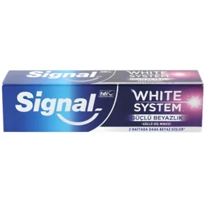 خمیردندان سفید‌کننده و ضد لک و پوسیدگی سیگنال وایت سیستم Signal White System حجم 75 میل