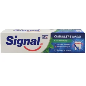 خمیر دندان ضد لک و پوسیدگی سیگنال حاوی عصاره نعنا Signal Curuklere Karsi حجم 100 میل