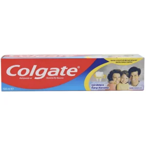 خمیر دندان سفیدکننده خانواده کلگیت Colgate Çürüklere Karşı Koruma حجم 100 میل