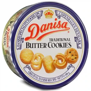 بیسکوئیت کوکی دانیسا با طعم کره ای Danisa Butter Cookies وزن 200 گرم