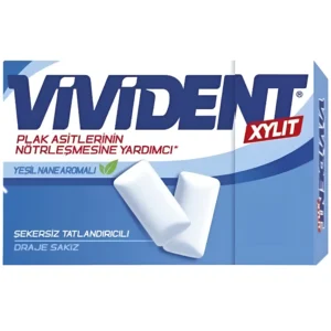 آدامس ویویدنت با طعم نعنایی Vivident Xylit وزن 22 گرم