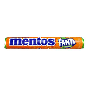 آبنبات با طعم فانتا منتوس Mentos Orange Fanta وزن 37 گرم