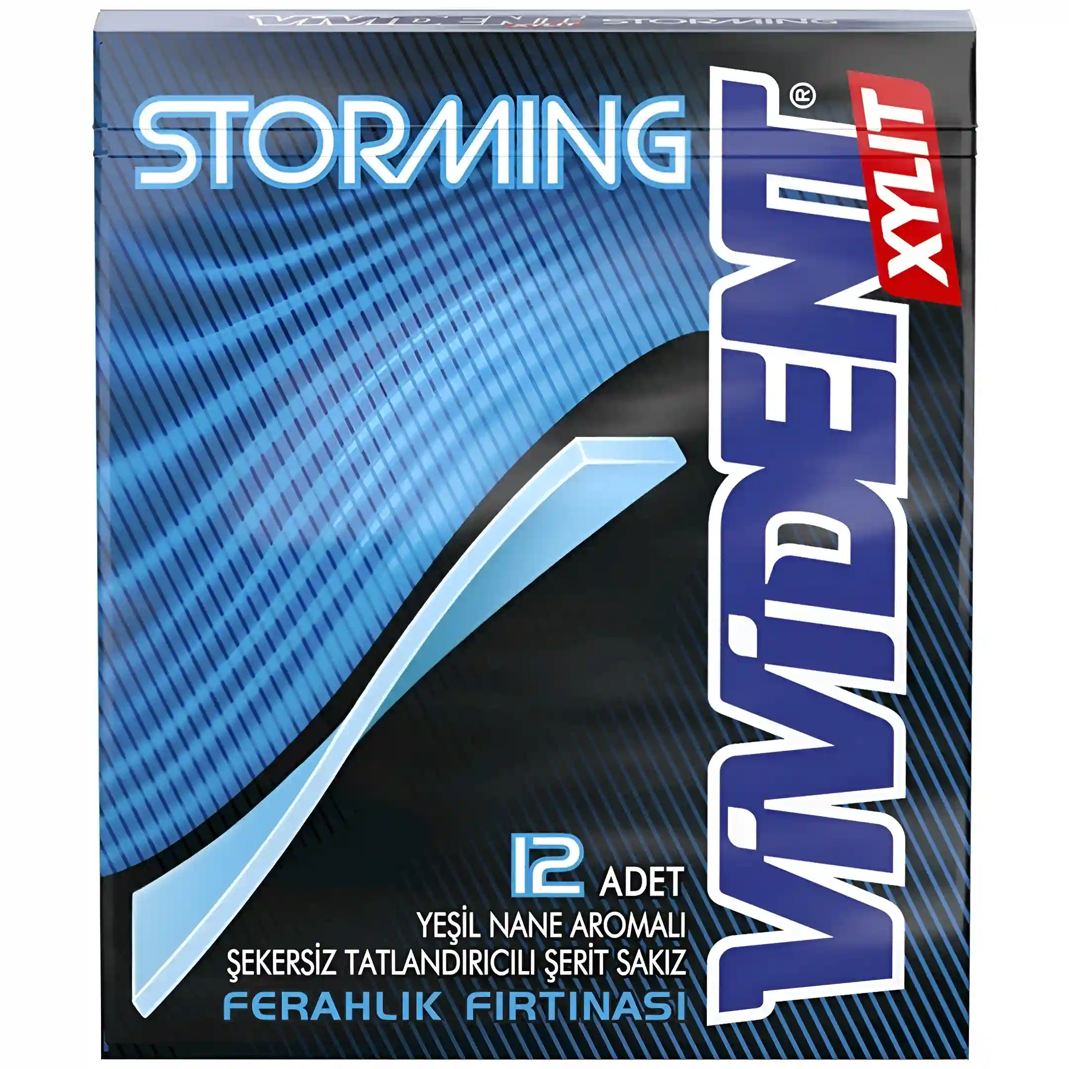 آدامس بدون شکر استورمینگ ویویدنت با طعم نعنا...