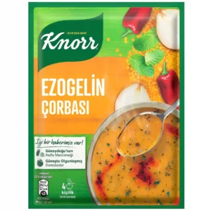 سوپ آماده گوجه و بلغور کنور Knorr Ezogelin Corbasi وزن 74 گرم