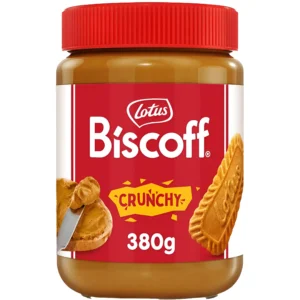 کره بیسکوییت لوتوس کرانچی Lotus Biscoff Crunchy وزن 380 گرم