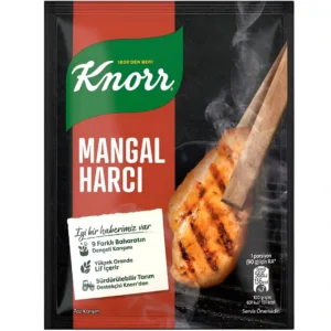 چاشنی ادویه کبابی و باربیکیو مرغ کنور Knorr Mangal Harci وزن 37 گرم