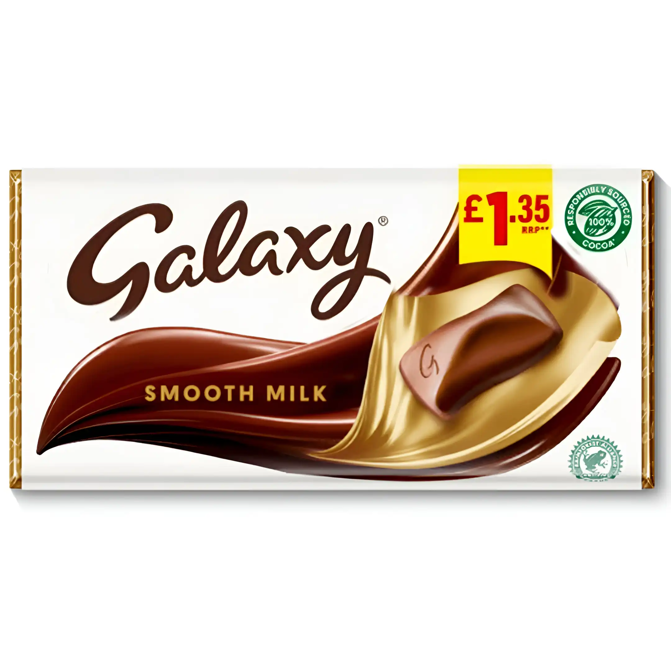 شکلات شیری گلکسی کرم شیری Galaxy وزن 135...