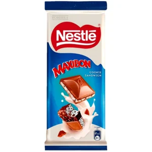 شکلات ماکسی بن نستله با مغز کرم بستنی و کوکی Maxibon Nestle وزن 80 گرم