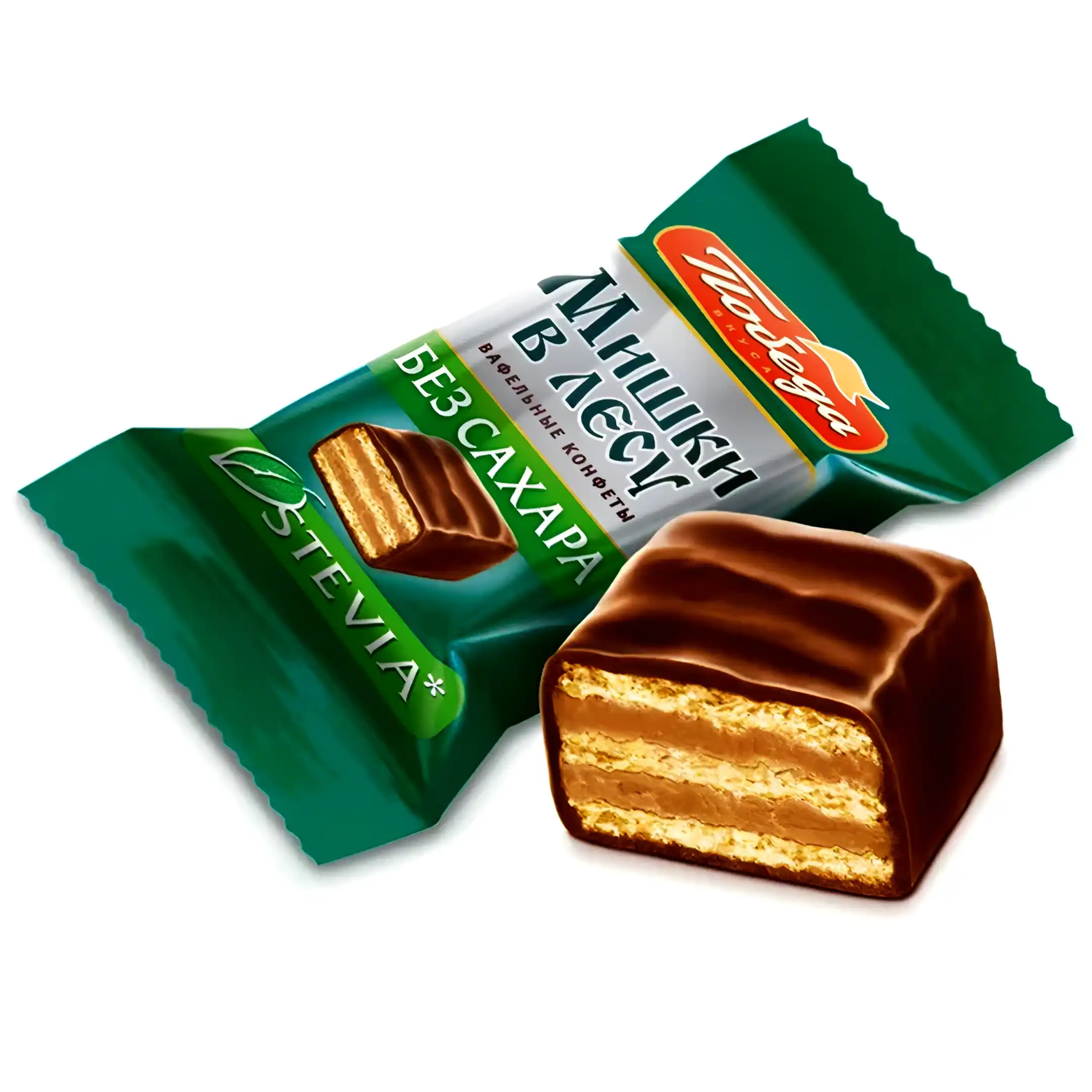 ویفر بدون قند خرس ها در جنگل پوبدا...