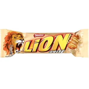 شکلات بار سفید لاین نستله با کرم کارامل LION Nestle White وزن 42 گرم