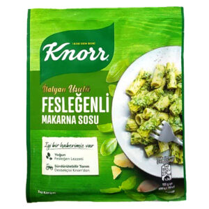 سس ماکارانی با طعم ریحان کنور Knorr Fesleğenli Makarna Sosu وزن 50 گرم