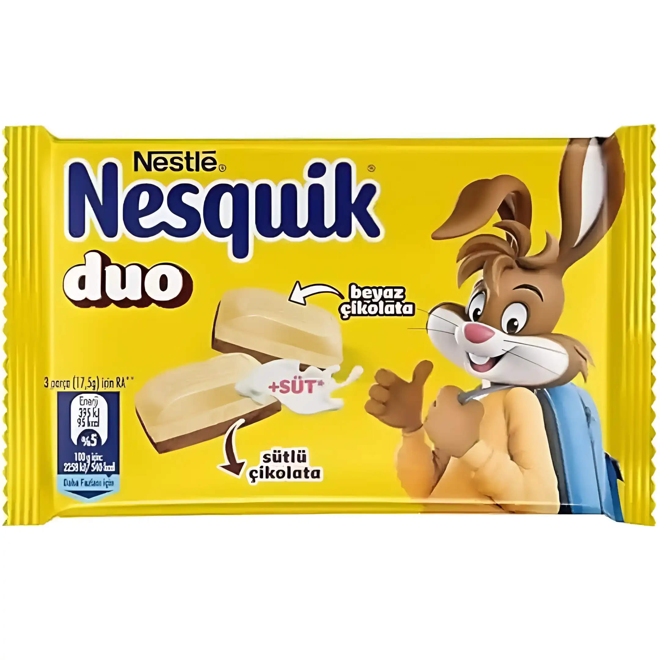 شکلات شیری سفید نسکوئیک Nesquik Duo Tablet وزن...