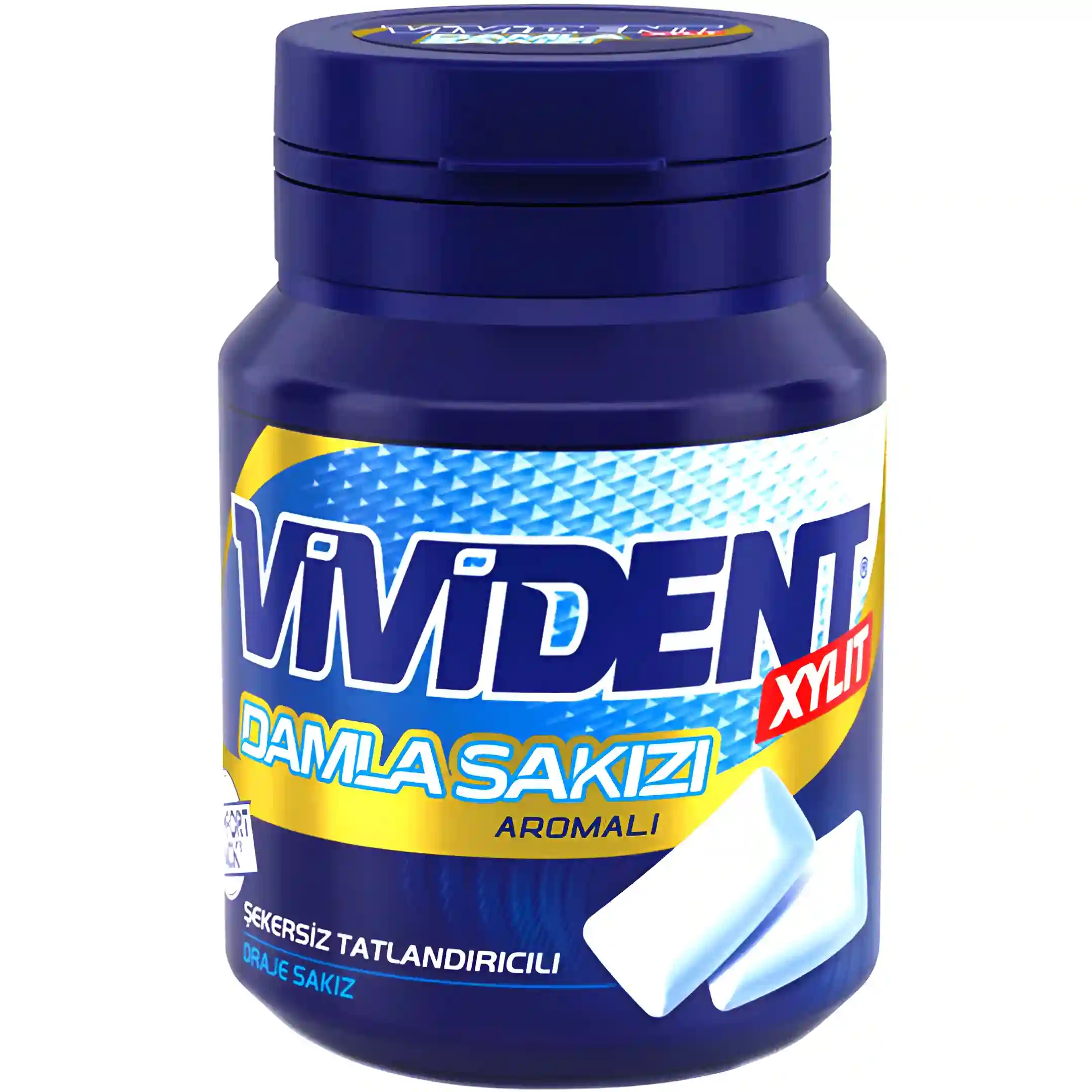 آدامس ویویدنت با طعم سقز Vivident Damla Sakizi وزن 67 گرم