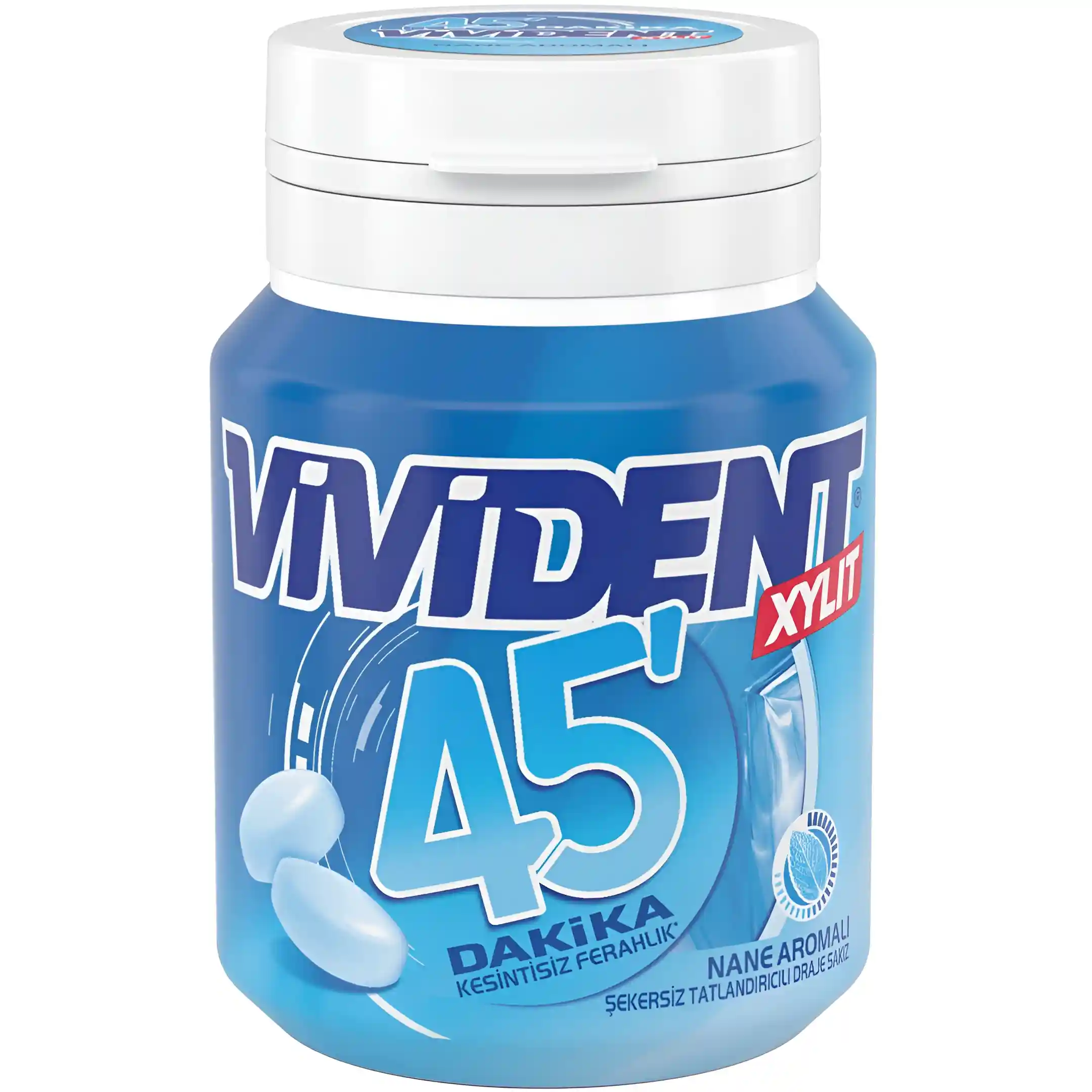 آدامس 45 دقیقه بدون قند ویویدنت حاوی زایلیتول...